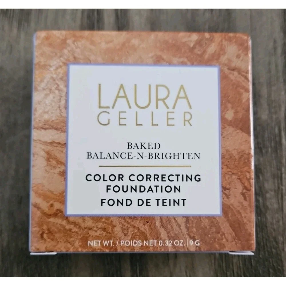 NEW - Laura Geller Baked Balance-N-Brighten Color Correcting Foundation Medium